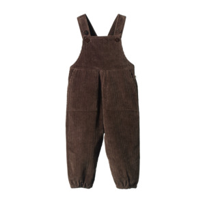 Baby Accessories: Nature Baby - Teddy Overalls - Pinecone