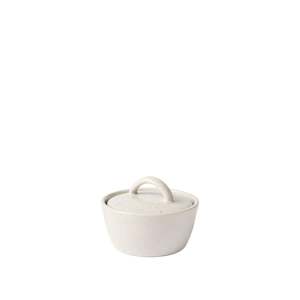 Broste- Nordic Vanilla Salt Bowl With Lid