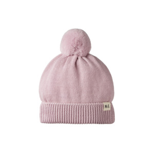 Hats 1: Nature Baby - Alpine Pom Pom Beanie - Lilac