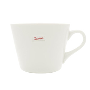 Homeware: Keith Brymer Jones - Bucket Mug - Love