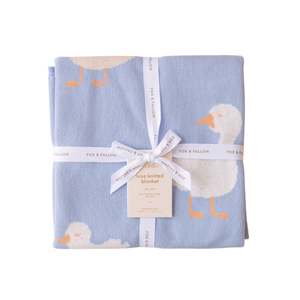 Baby Blanket Wraps: Fox & Fallow - Blanket - Blue Ducks