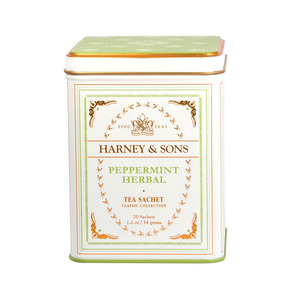 Peppermint Herbal Fine Tea Tin