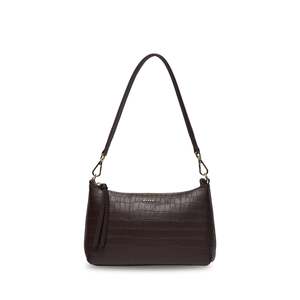 Saben - Haven Shoudler Bag - Cacao Croc