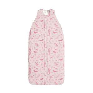 Baby Blanket Wraps: Woolbabe - Duvet Front Zip Sleeping Bag - Shell Mermaids