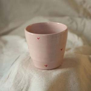Brogan Handmade Espresso Tumbler - Hearts - Pink