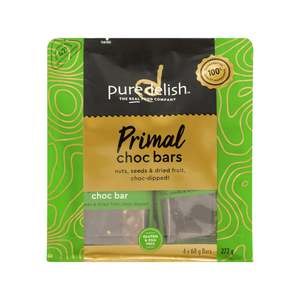 Pure Delish - Primal Choc Bars 4pk