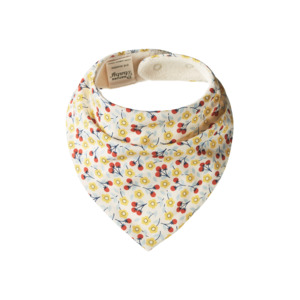 Nature Baby - Triangle Bib - Kitchen Garden Print