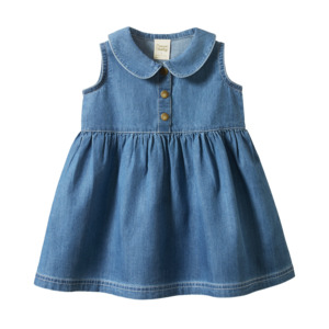 Nature Baby - Birdy Dress - Sky