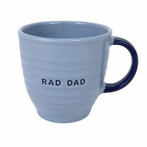 Gift Ideas: Brogan Handmade Mug - Blue Rad Dad Mug