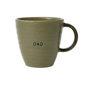 Brogan Handmade Mug - Green Dad Mug