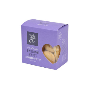 Passionfruit Shortbread Bites