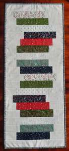 Hello Christmas Quilt As You Go Table Runner