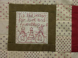 Christmas: Tis the Season Wallhanging