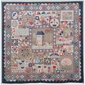 Patterns: Where We Love Is Home - Hatched & Patched Pattern