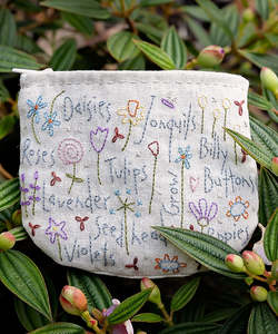 Flower Study Purse - Pattern