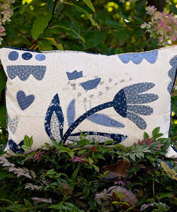 The Twitcher Applique Cushion - Pattern