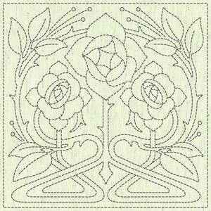 Sashiko  Cloth - Passion