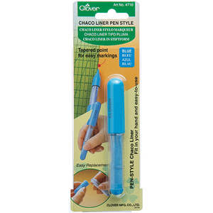 Quilters Essentials: Clover Chaco Liner Pen Style, White
