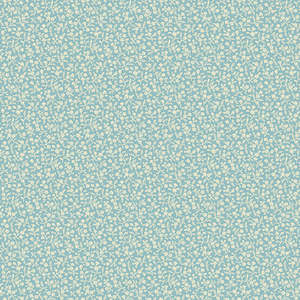 Fabric: Sewing Basket - Sweet Alyssum, Col Turquoise