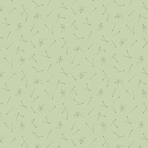 Fabric: Sewing Basket - Pin Up, Col Jade