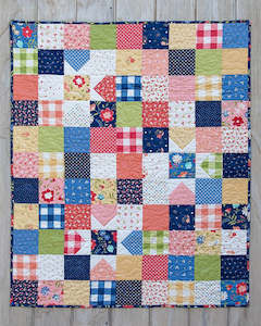 Kitsets: Cheerful Squares Quilt