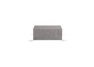 OUTDOOR FURNITURE COVER SUIT RECTANGLAR COFFEE TABLE – GREY The Cover Company