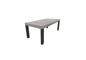 EXTRA LARGE OUTDOOR TABLE TOP COVER – GREY The Cover Company