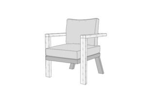 Products: COVER SUITABLE FOR HAVANA LOUNGE CHAIR The Cover Company