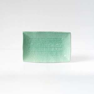 Naibu Pottery: Naibu - Celadon Rectangle Platter