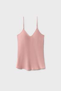 Silk Laundry: Silk Laundry - Bias Cut Cami Sea Star
