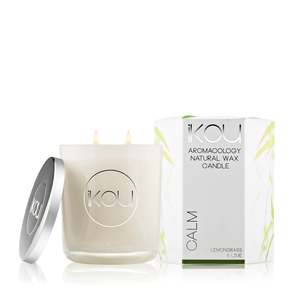 Hivern: IKOU Glass Candle CALM Natural Wax