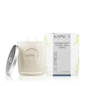 Hivern: iKOU Glass Candle DE-STRESS Natural Wax