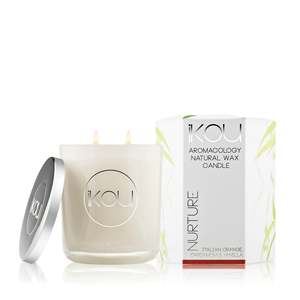 Hivern: iKOU Glass Candle NUTURE Natural Wax