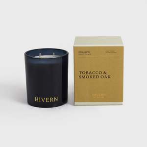 Hivern: Hivern - Tobacco & Smoked Oak Candle