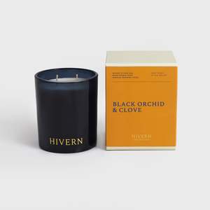 Hivern - Black Orchid & Clove Candle