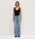 Assembly Label  - Womens Relaxed Jean - Indigo Blue