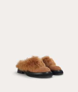 Footwear: Deadly Ponies - Apollo Mule - Gingerbread Suede