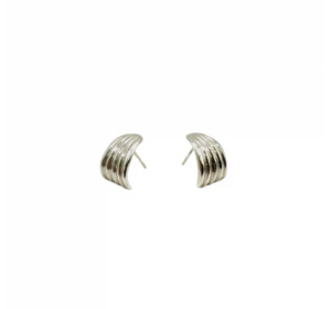 Jewellery: Rachel Stichbury - Scalloped Earrings