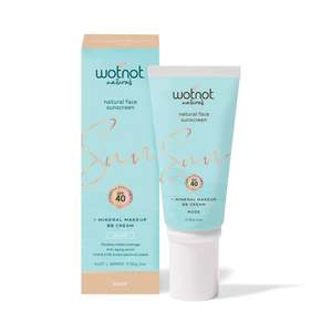 Skincare: WOTNOT Natural Face Sunscreen + Serum, BB Cream & Mineral Makeup