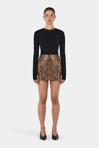 Hansen & Gretel - Dixie Leather Skirt