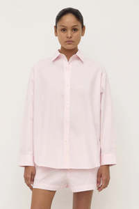 Assembly Label - Marigold Poplin Long Sleeve Shirt - Blossom