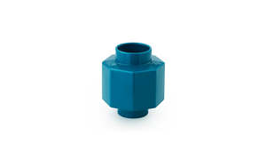 Normann Copenhagen - Deko Object Hexagon - Petrol Blue