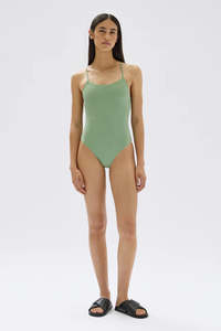 Assembly Label - Scoop Tie Back Neck One Piece