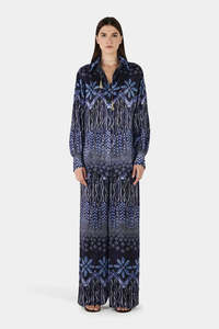 Hansen & Gretel - Malene Shirt - Indigo Drift
