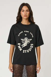Remain - Lovestruck Tee - Washed Black