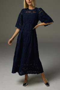 Zoe Kratzman: Zoe Kratzmann - Divide Dress - Midnight