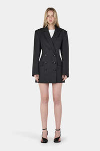 Hansen & Gretel - Callum Blazer Dress - Charcoal