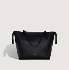Yu Mei - Claudia Tote - Black Deer Nappa