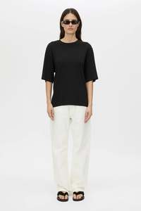 Camila And Mark: Camilla and Marc - Felton Drapped Back Tee - Black