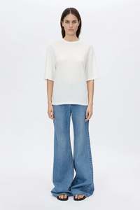 Camila And Mark: Camilla and Marc - Felton Draped Tee - White